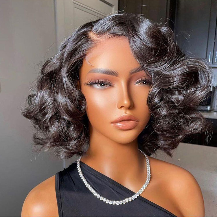 Side Part Bob Lace Wig 