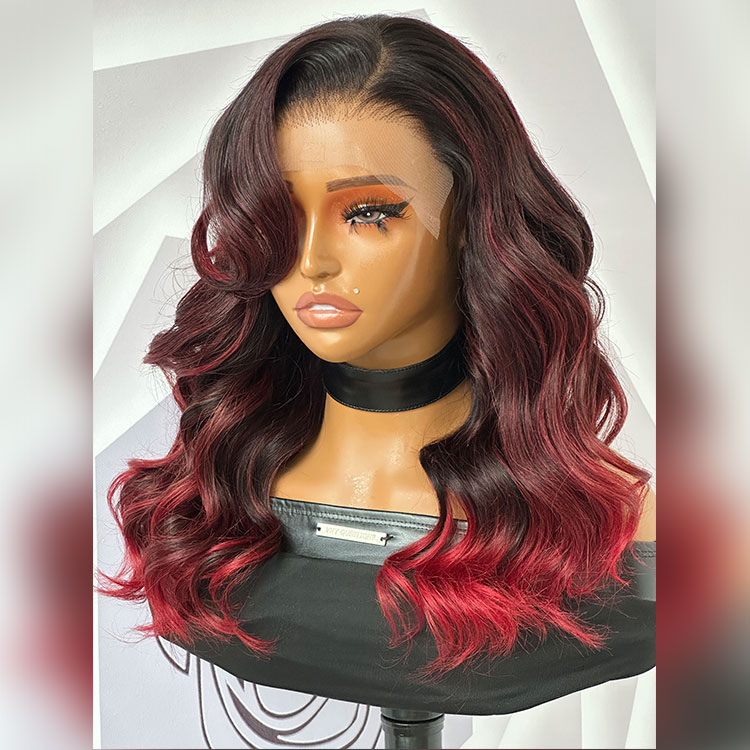 ombre lace front wig