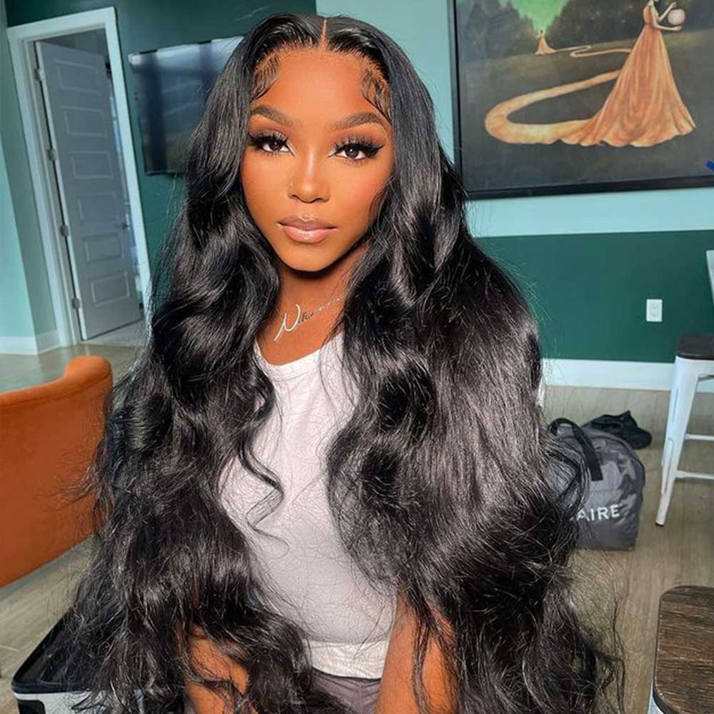 Body Wave 5x5 Lace Closure Wigs 