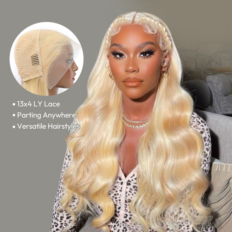 blonde lace front wigs