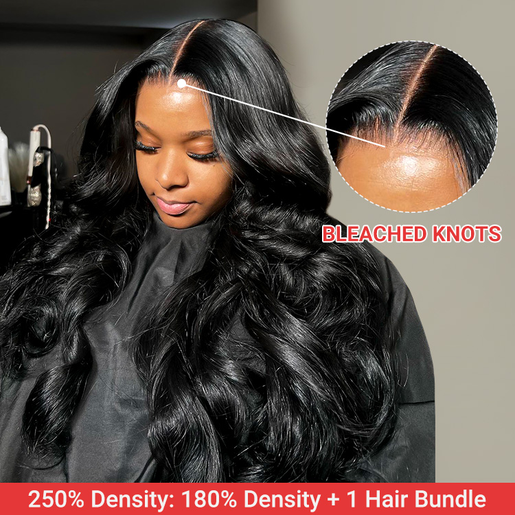 250% Density Body Wave Wigs