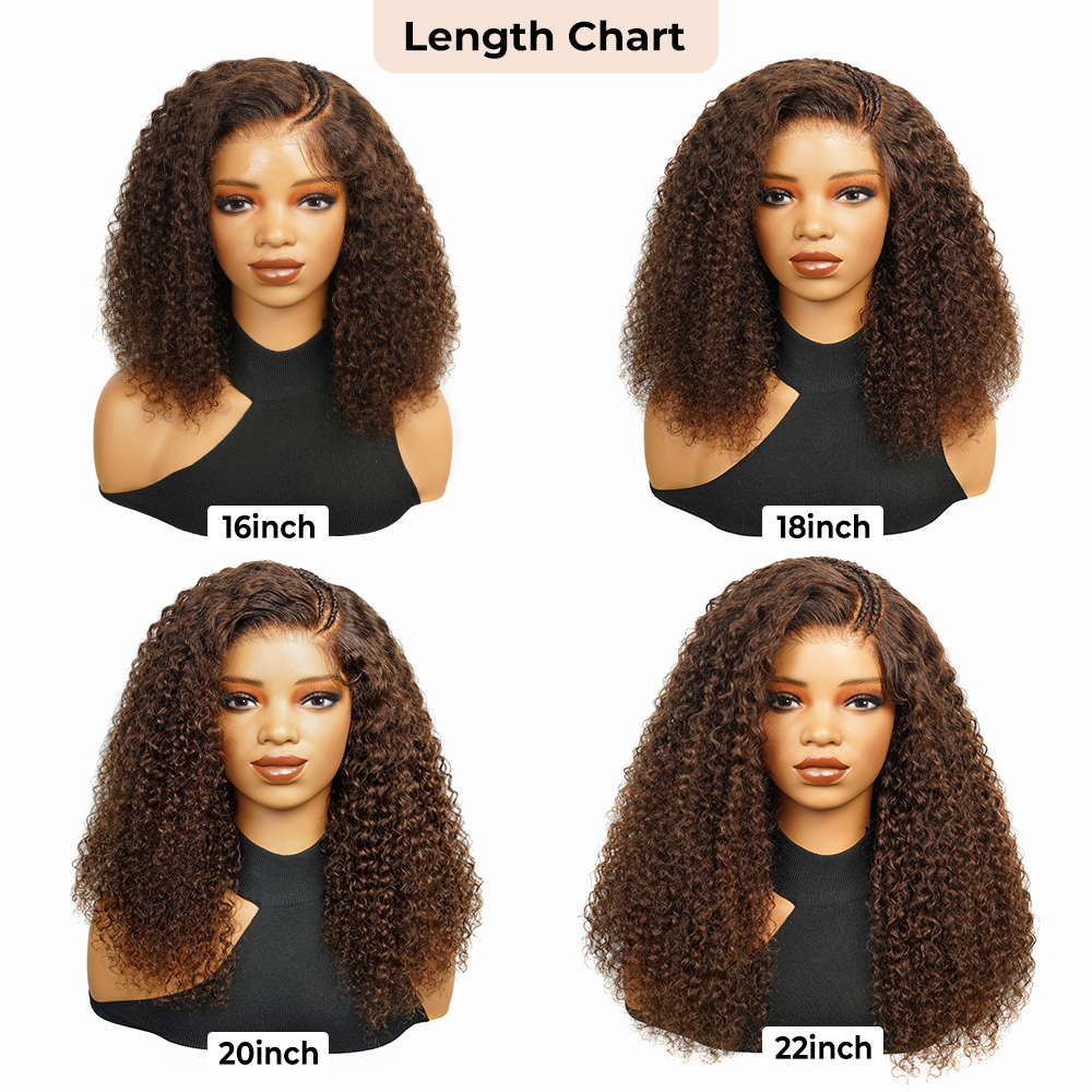 Curly Glueless HD Wigs