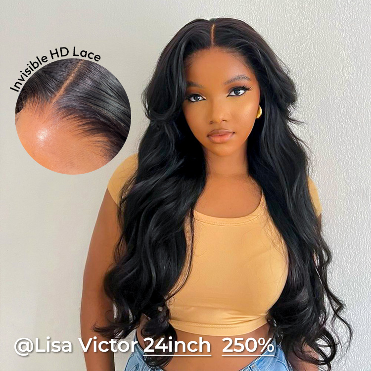 HD Lace Wigs Body Wave Transparent Wigs Brazilian Lace Front Wigs 