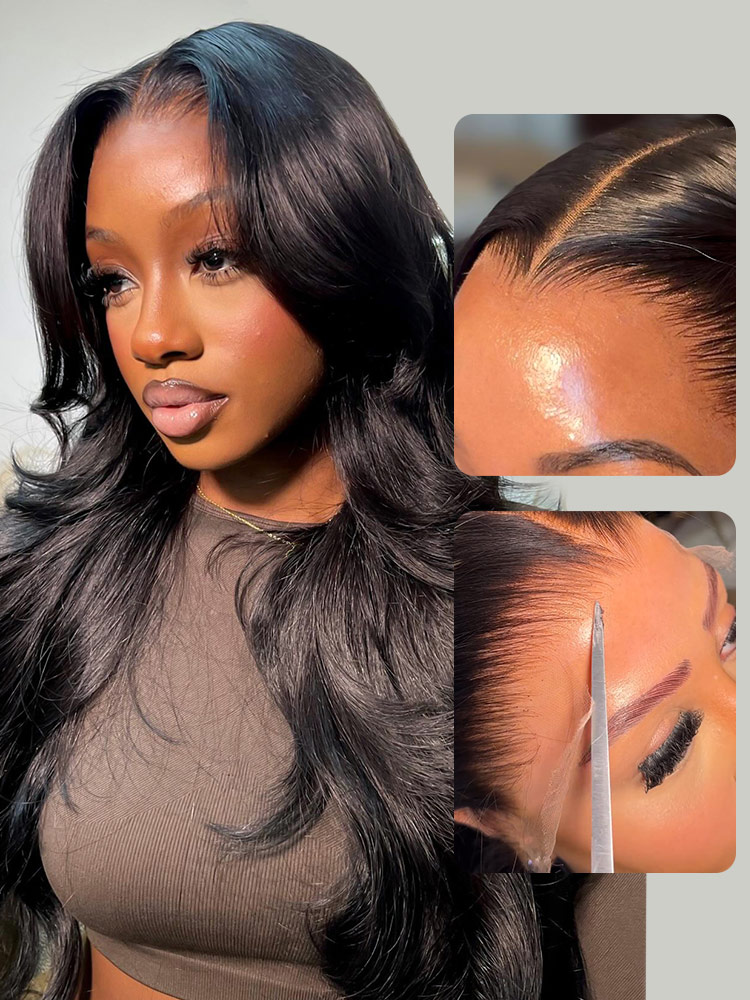 M-Shaped Hairline Body Wave Wig