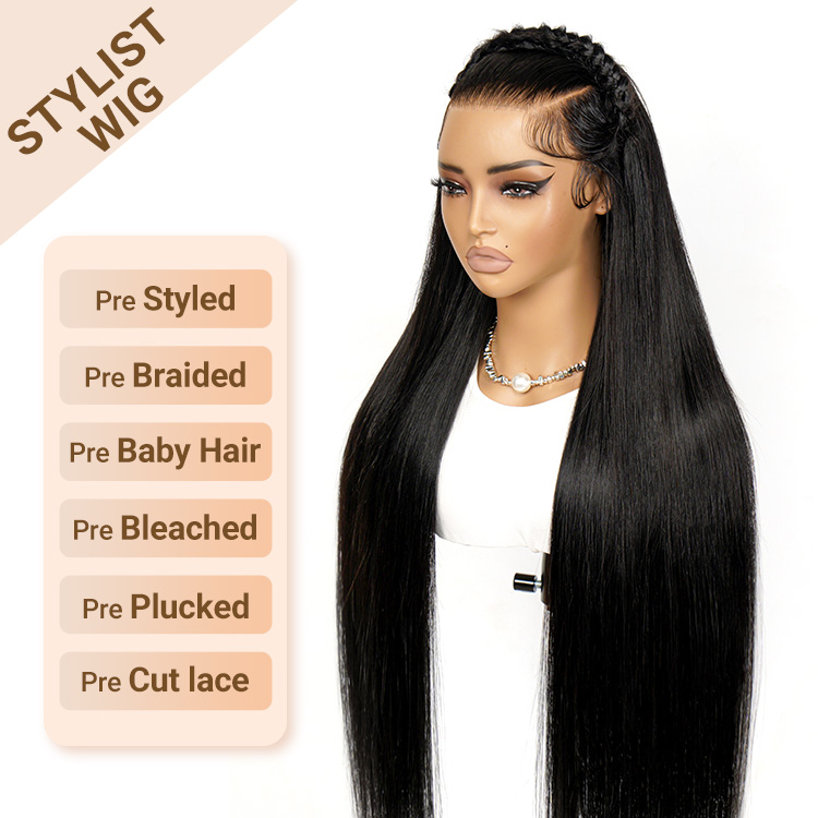 Straight Braided Wigs