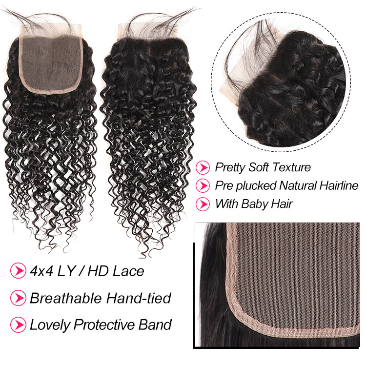 Curly Lace Closure