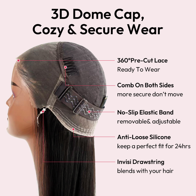 3D Dome Cap