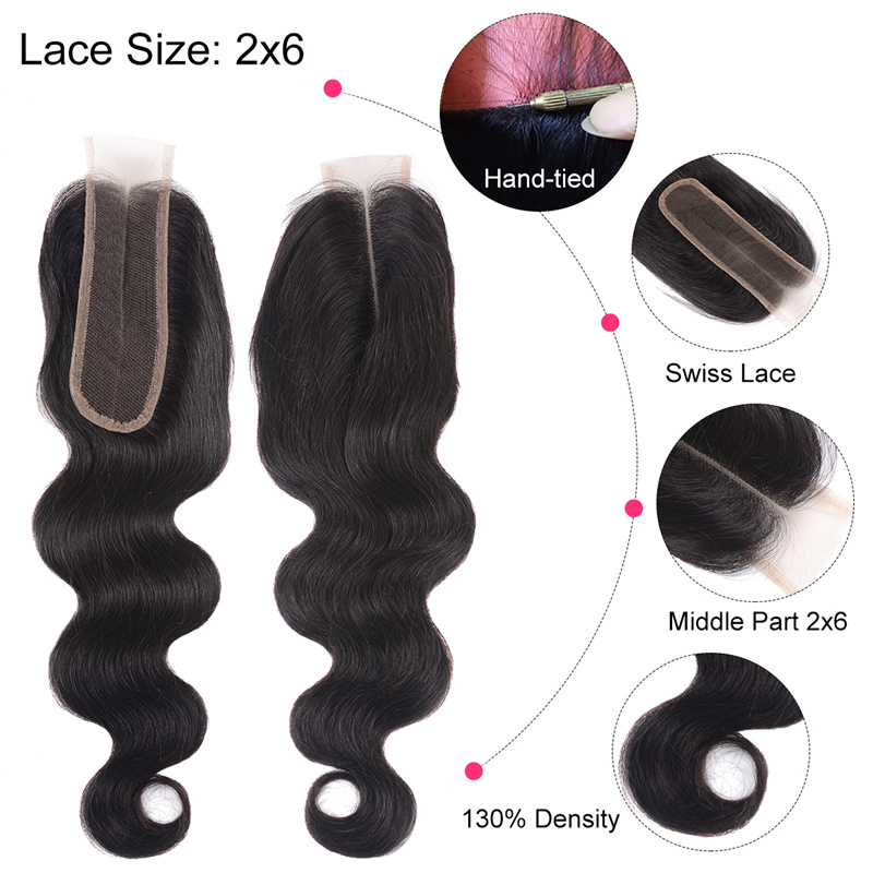 human hair lace closure