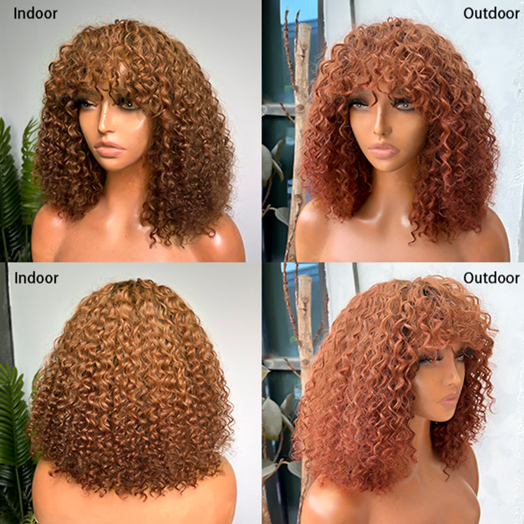 Curly Bob Wigs