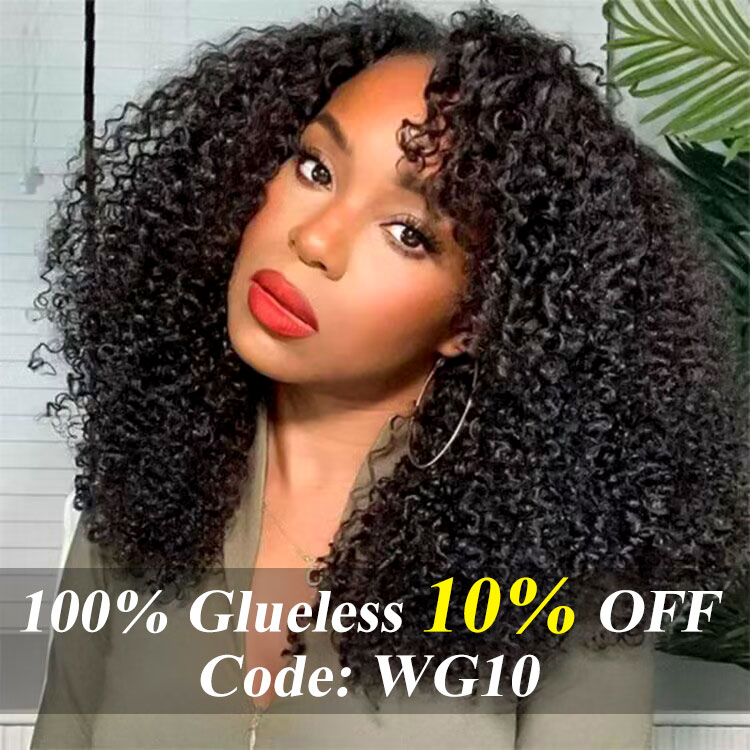 Curly Glueless HD Wigs