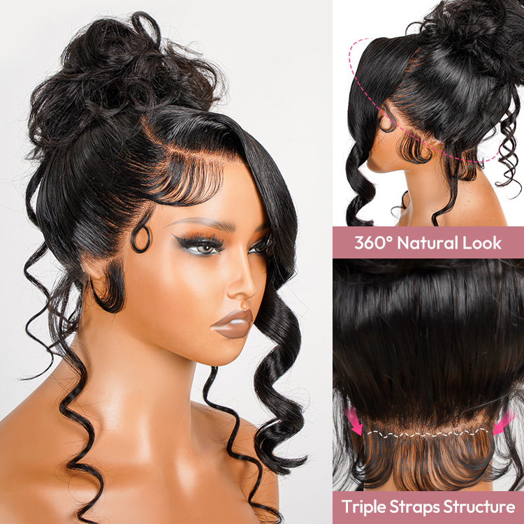 360 wig body wave