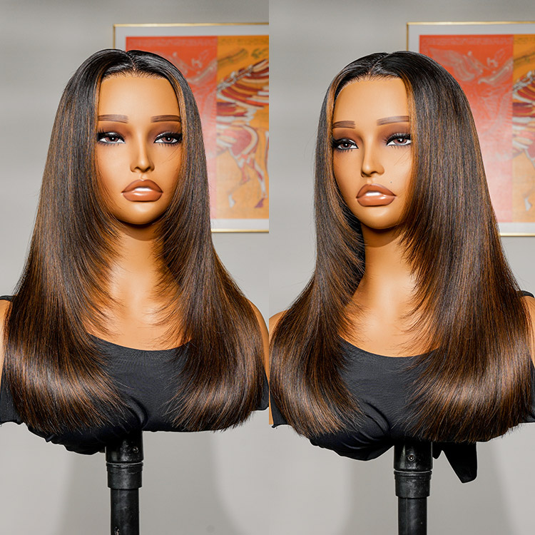 Straight Wigs With Layers