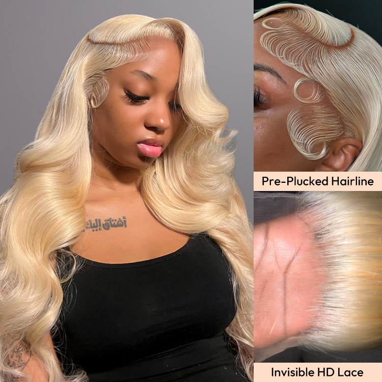 blonde lace front wigs