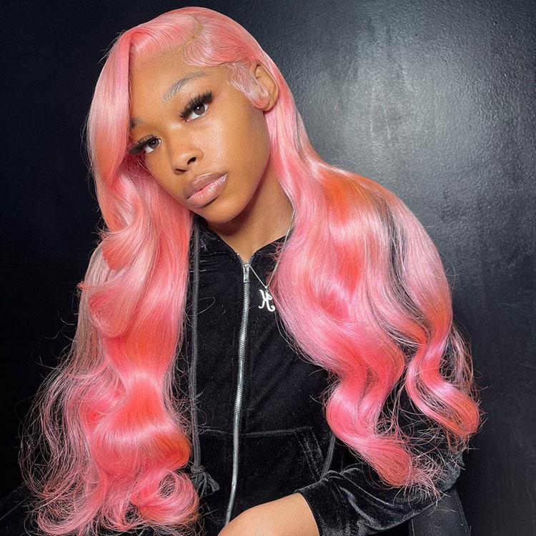 Pink Body Wave Wigs