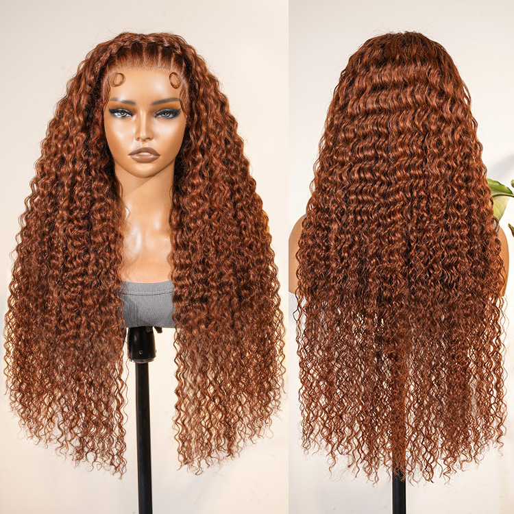 Pre-braided Deep Wave Wig