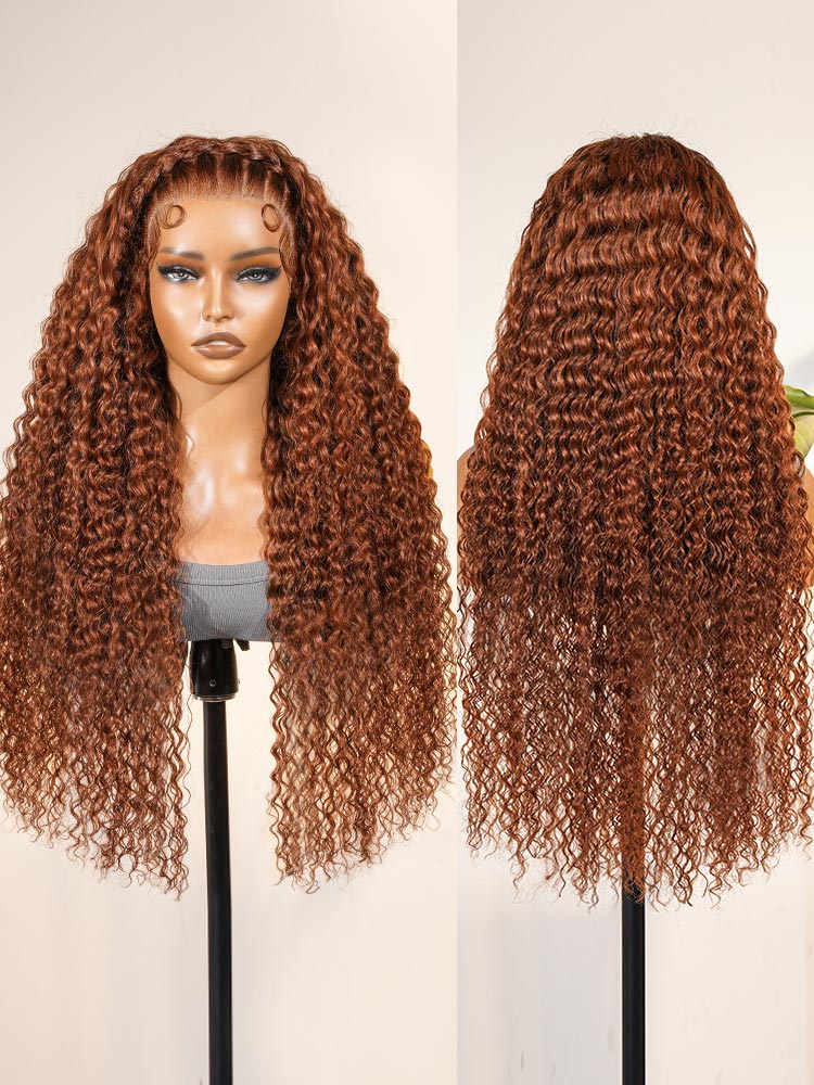 Pre-braided Deep Wave Wig