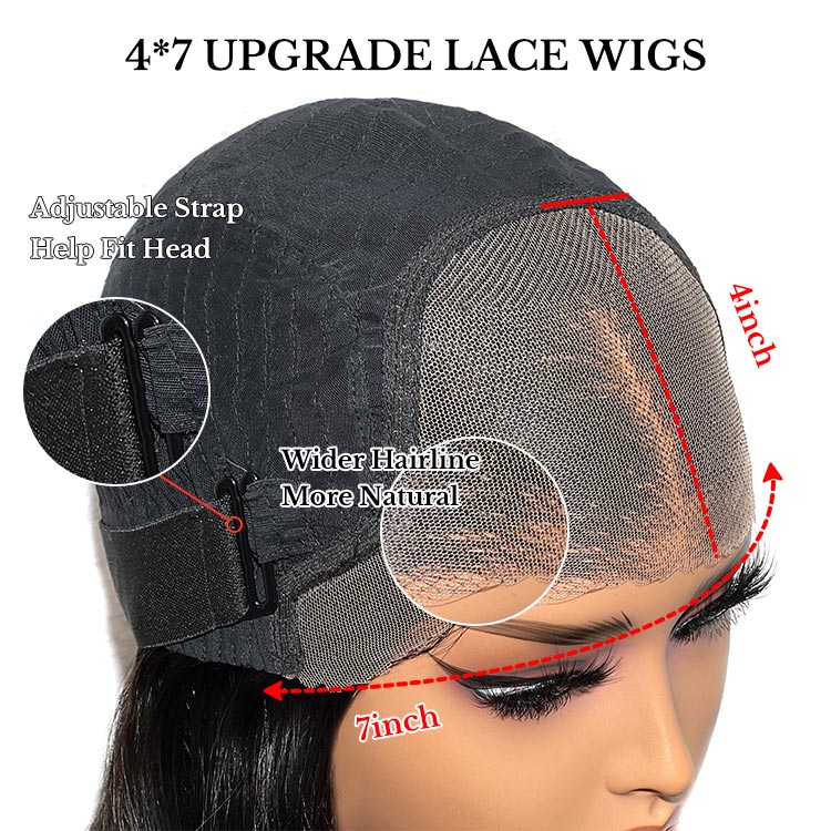 Body Wave Closure Wigs