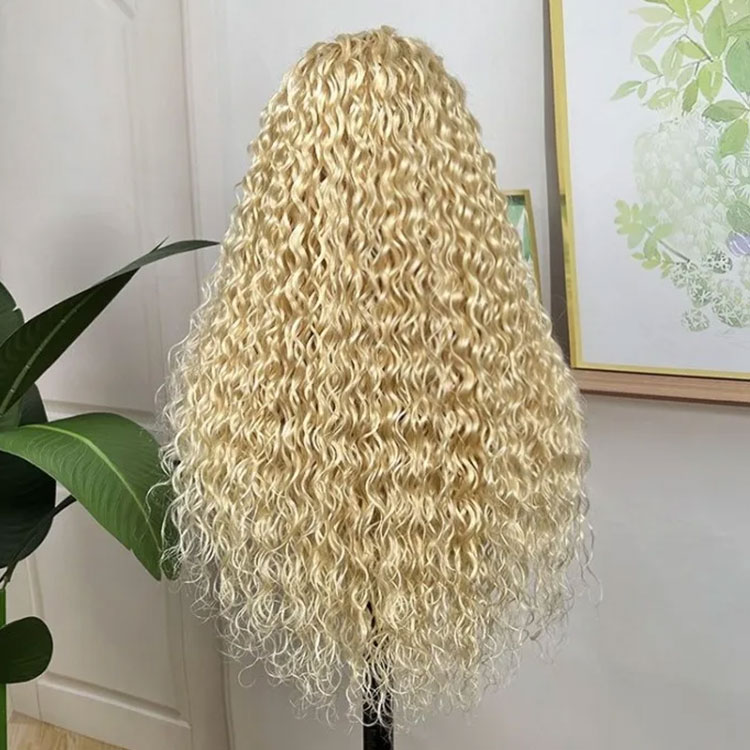 Blonde Water Wave Wigs