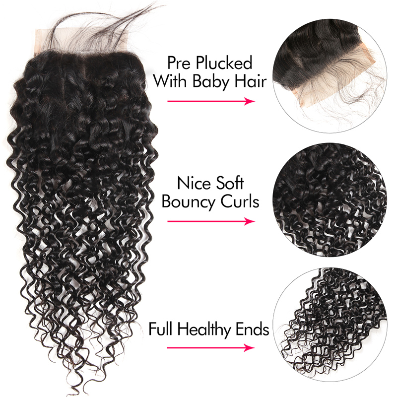 curly lace closure