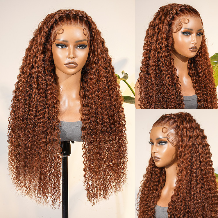 Pre-braided Deep Wave Wig