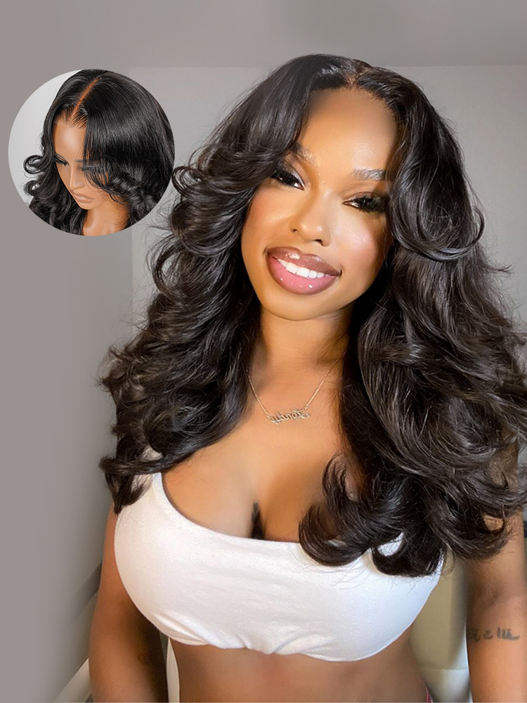 Layered Cut Wave Wig