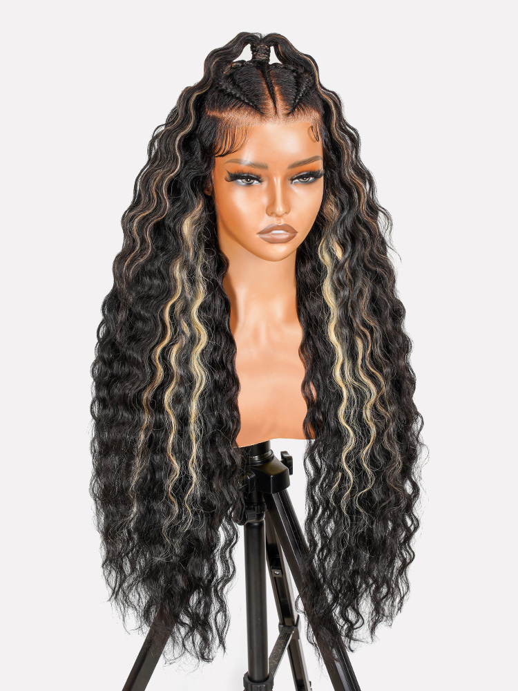 Crimped Wavy Wig