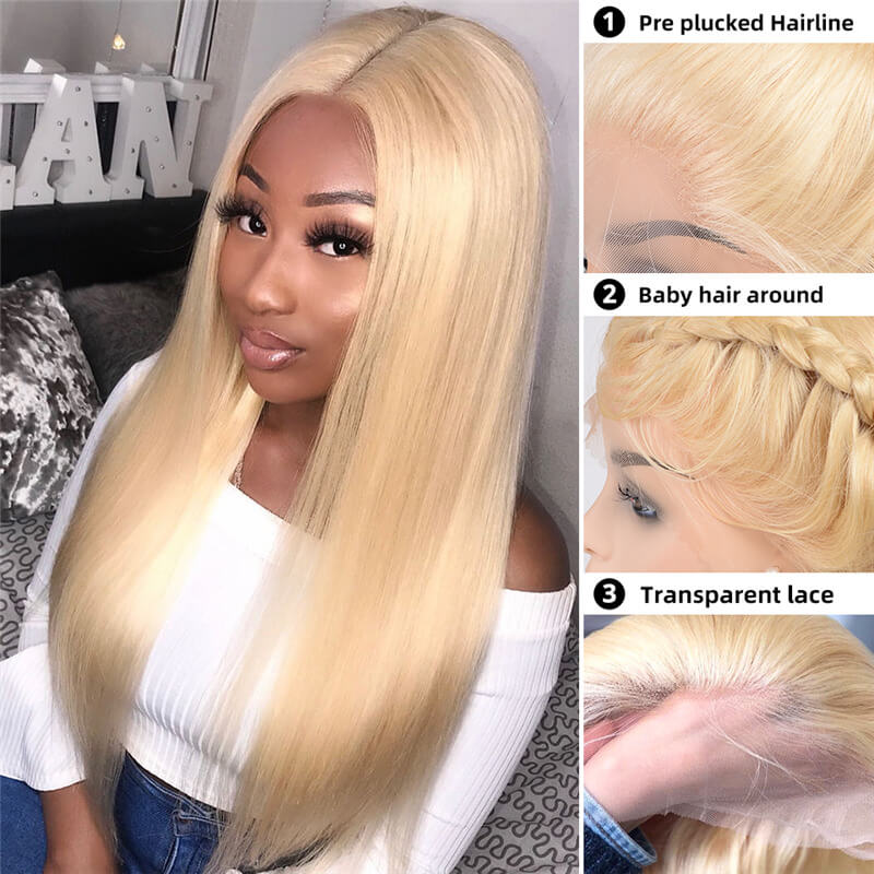 Straight Blonde Wigs