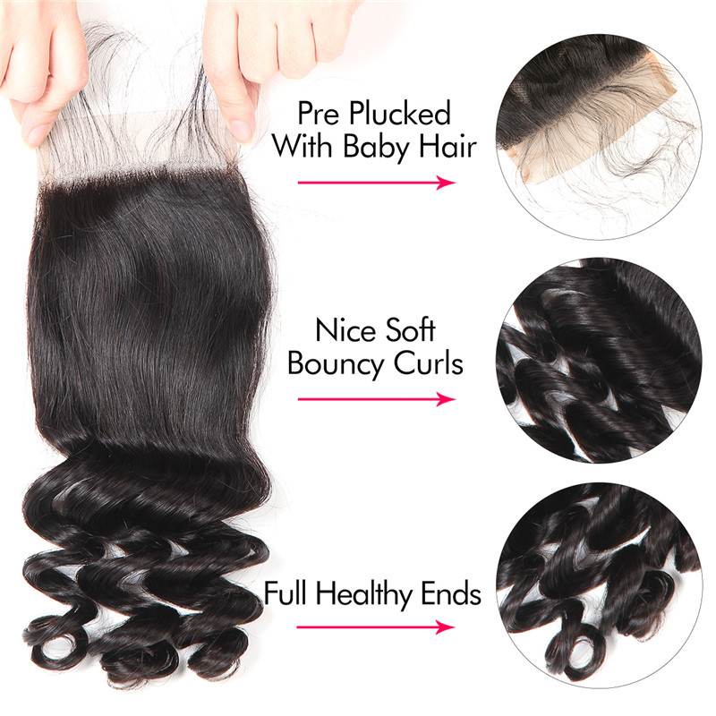 Loose Wave Hair Closure