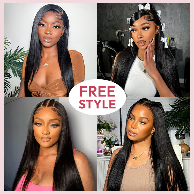 Straight Lace Front Wigs 