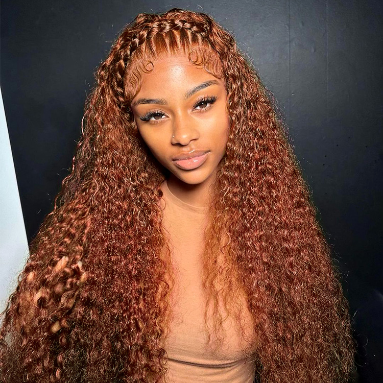 Pre-braided Deep Wave Wig