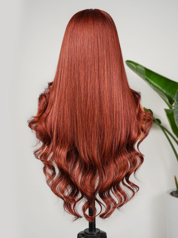 Mera Red Customized Wave Wig