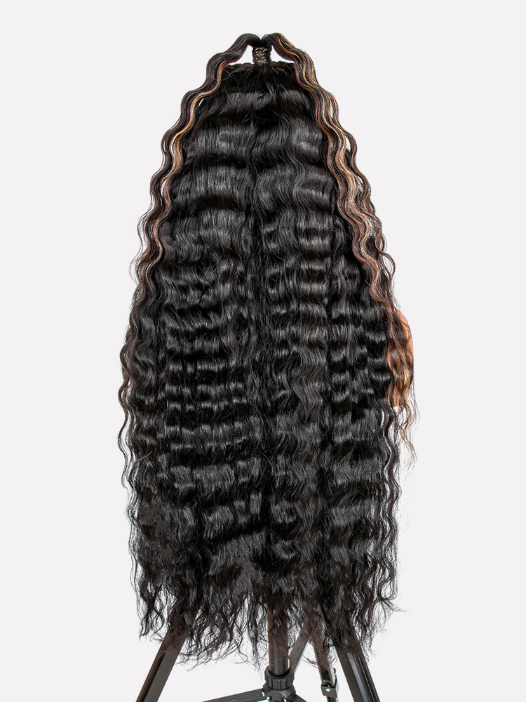 Crimped Wavy Wig