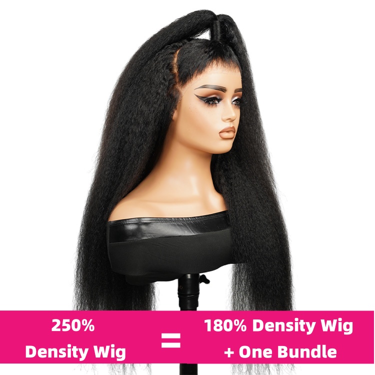 kinky straight wig