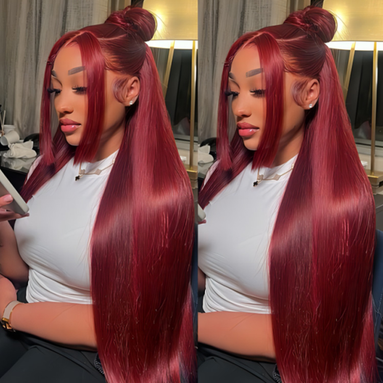 Burgundy Wigs