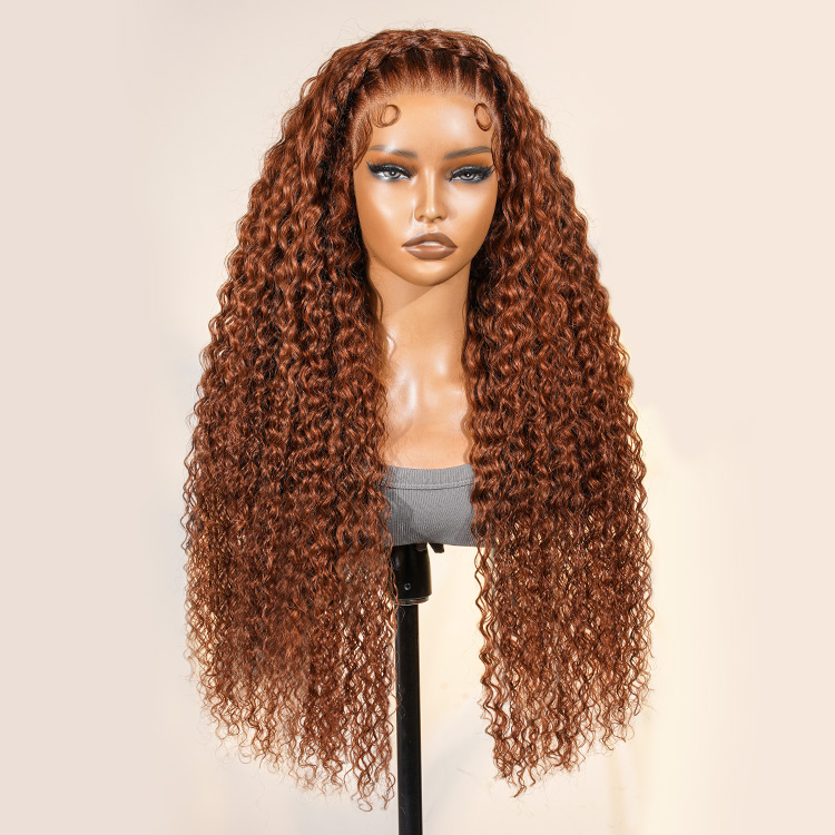 Pre-braided Deep Wave Wig