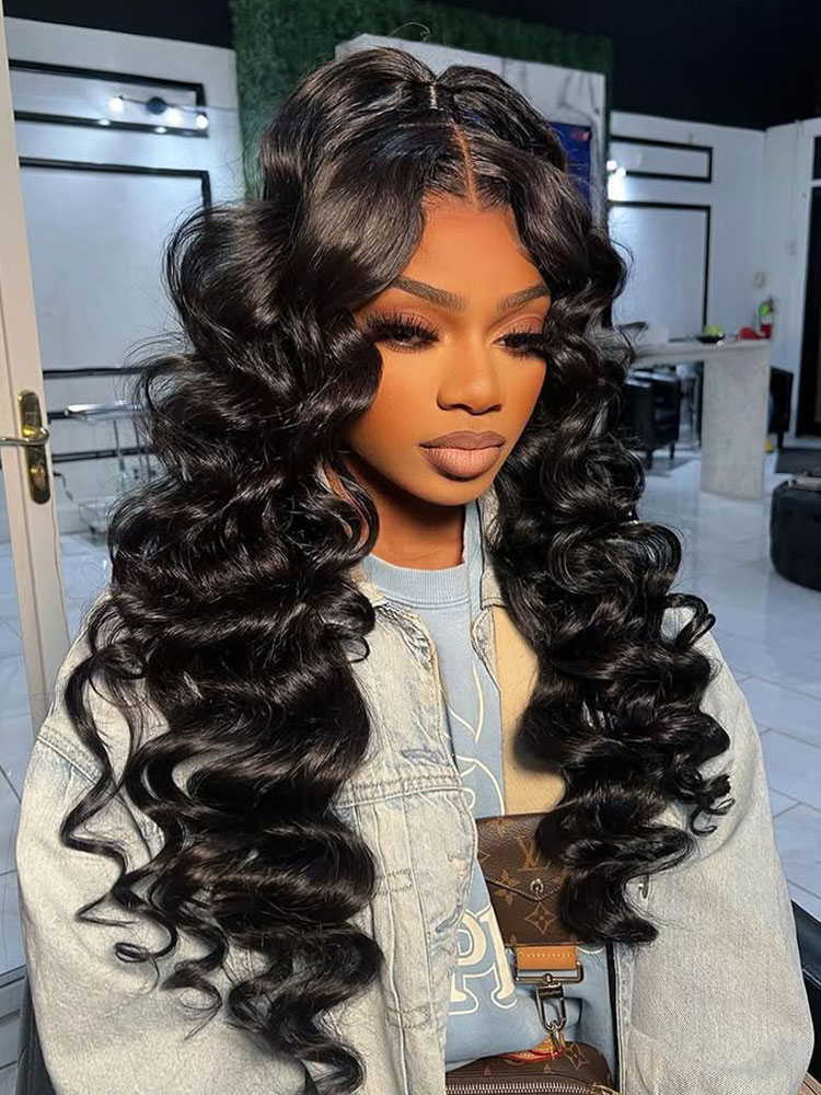 Lace closure wig