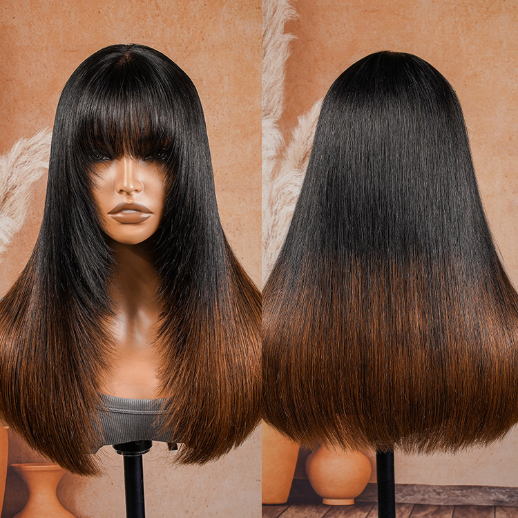 Ombre Brown Bob Wig