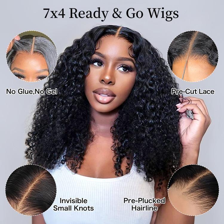 Curly Human Hair Wig