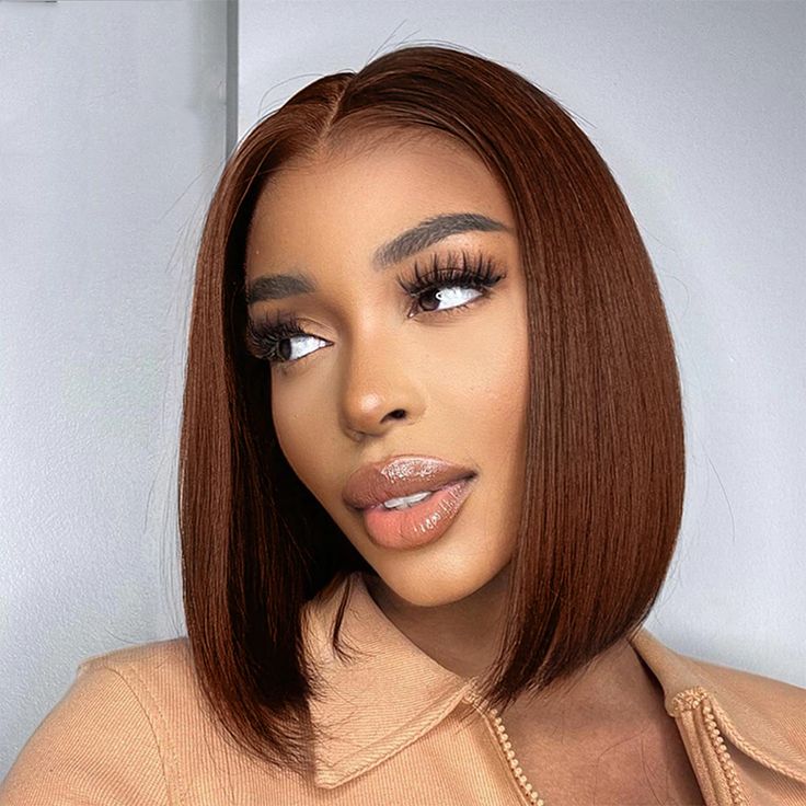 brown bob wig