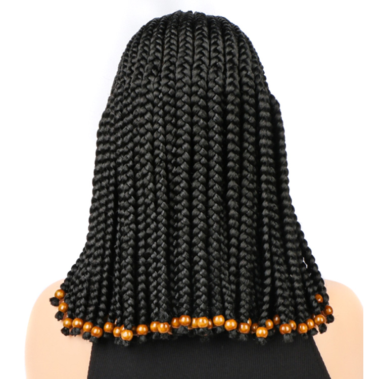 Wig With Beads