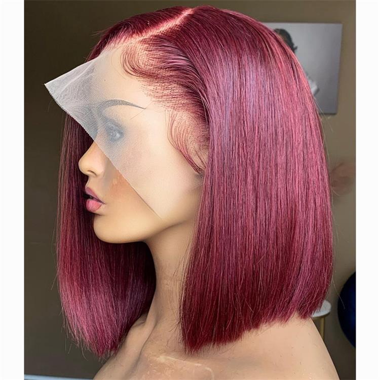 Burgundy Bob Wigs