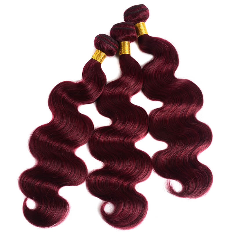 Burgundy Body Wave