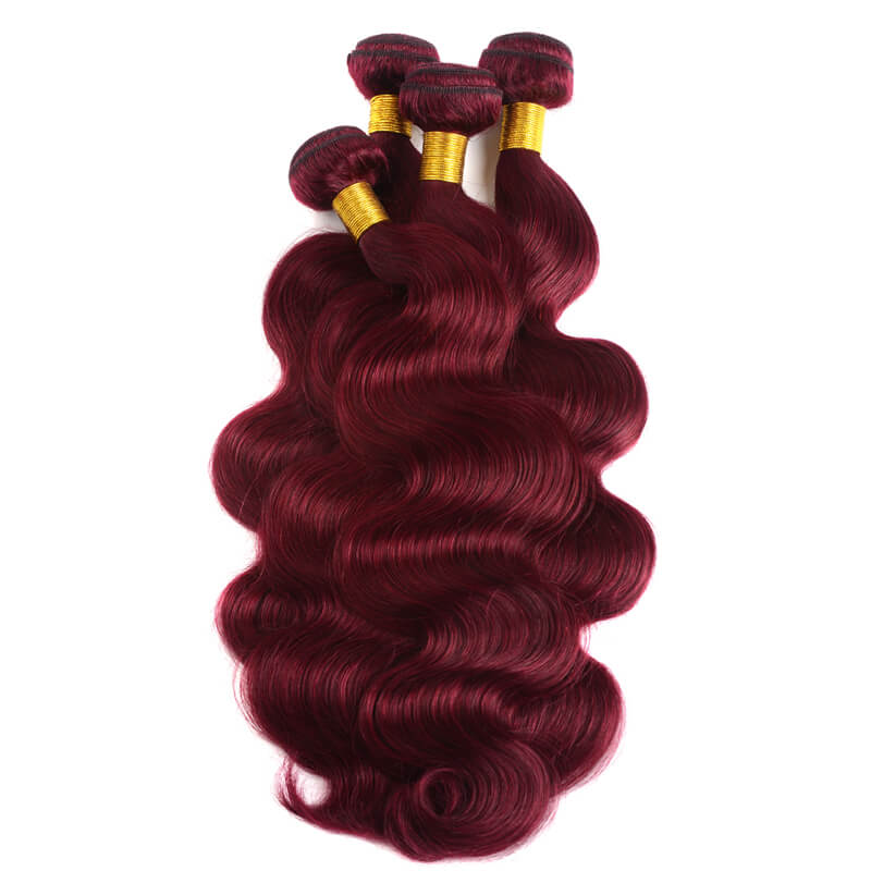 Burgundy Body Wave