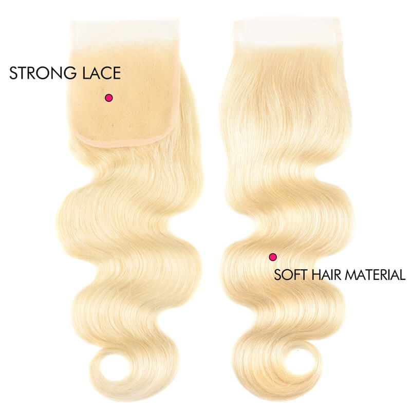 613 4*4 Lace Closure