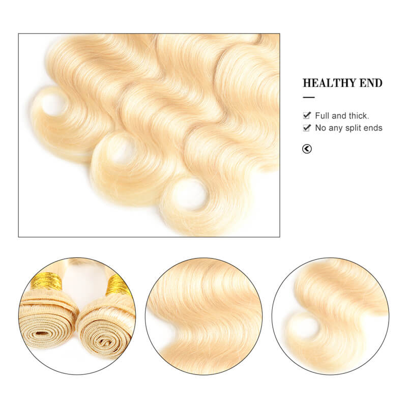 Blonde Hair Body Wave