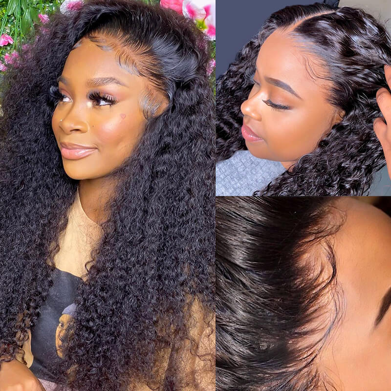 Curly Hair HD Swiss Lace Wigs