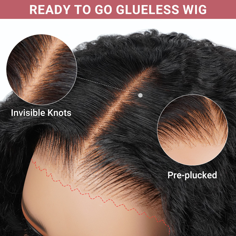 Curly Glueless Wig