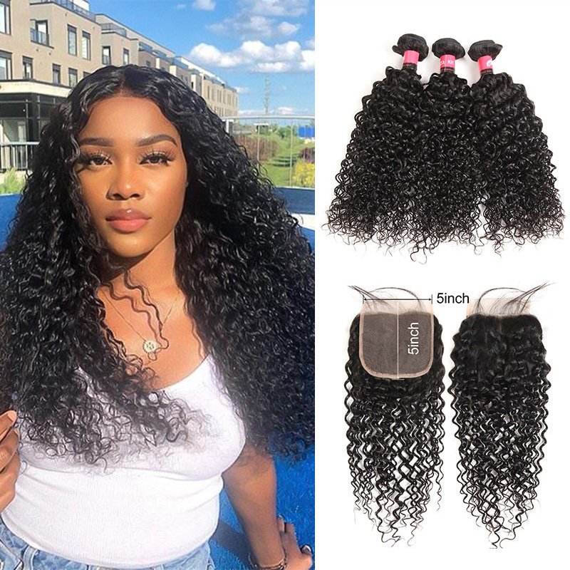 curly hair bundles