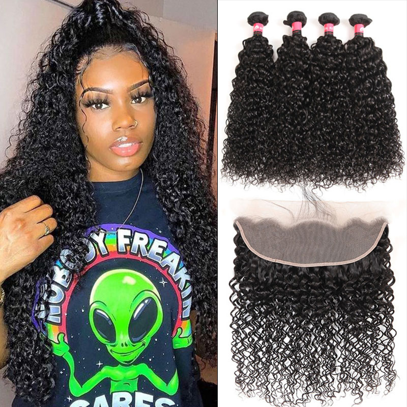 Kinky Curly Wave 4 Bundles