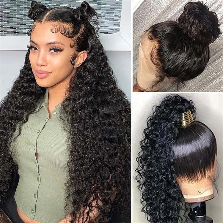 Deep Wave Full Lace Wig